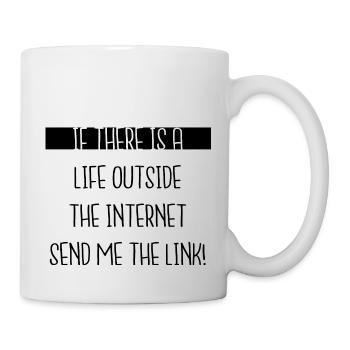 déclaration ordinateur joyeux anniversaire informatique - Mug blanc - blanc - Droite