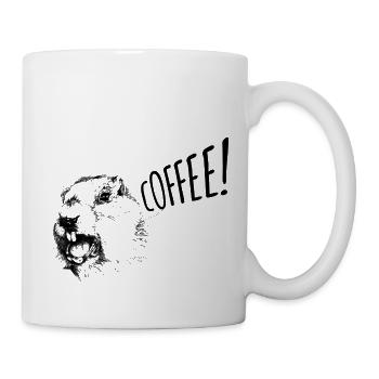 Coffee ! - Mug blanc - blanc - Droite