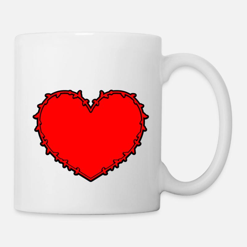 TOTAL LOVE - Mug - white