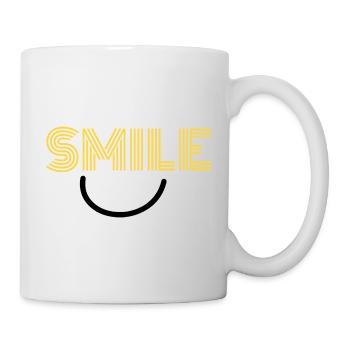 SMILE - Tasse - Weiß - Rechts