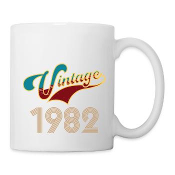Vintage 1982 - born for everyone 1982 - Mug - white - Right
