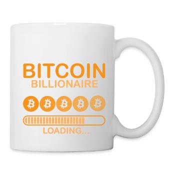 Bitcoin Billionaire Loading, Crypto - Mug - white - Right