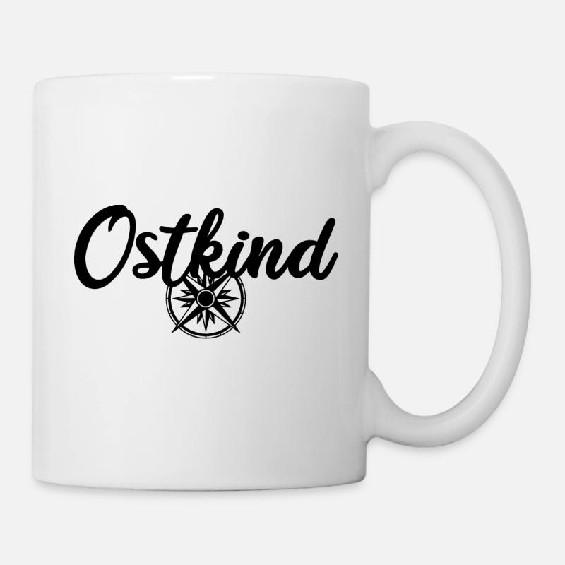 Ostkind DDR Ossi Kind des Ostens - Tasse - Weiß