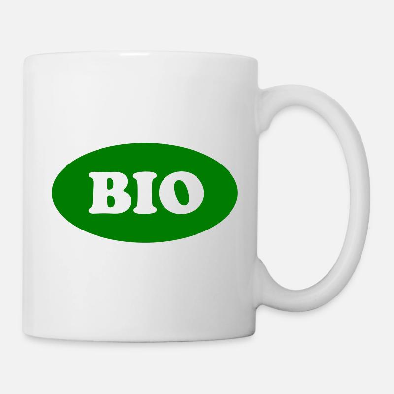 Bio - Tasse - Weiß