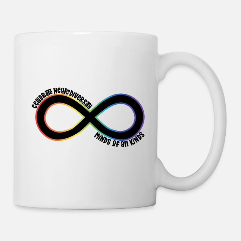 Neurodiversité - Mug blanc - blanc