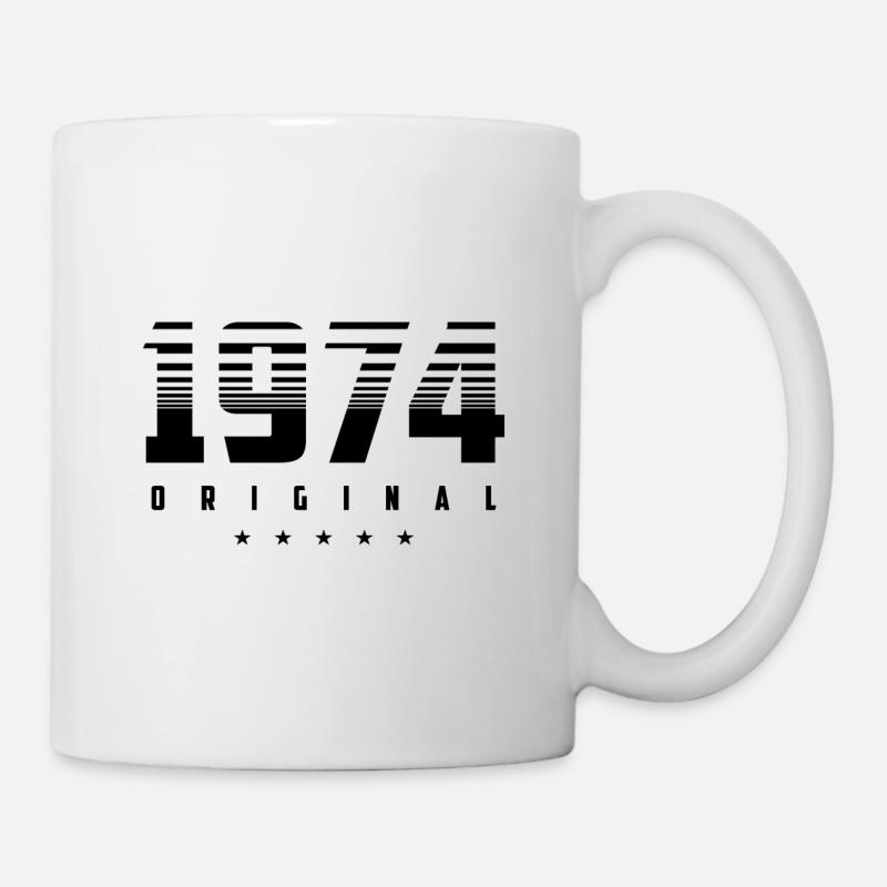 Geboren 1974 das Original - Tasse - Weiß