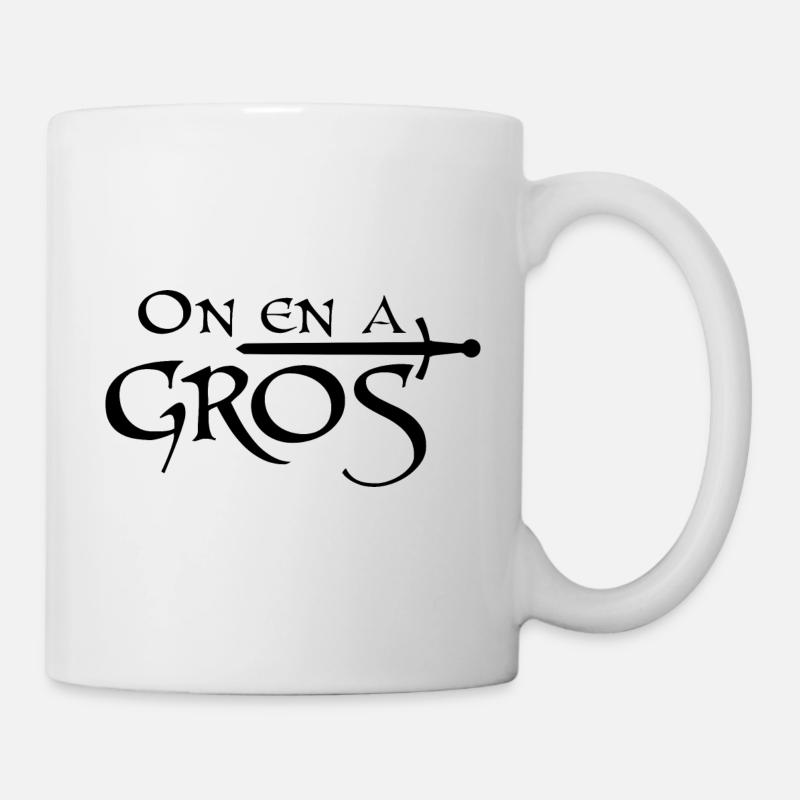 On en a gros - Mug blanc - blanc