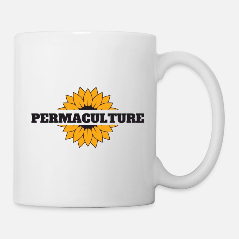 Permaculture - Mug blanc - blanc