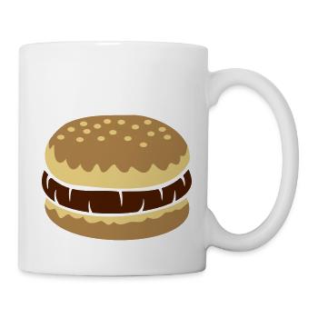 Favourite dish Cheeseburger Comic - Mug - white - Right