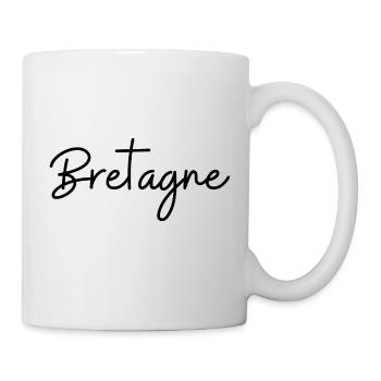 Bretagne ville idée cadeau - Mug blanc - blanc - Droite