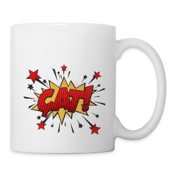 çat - Tasse - Weiß - Rechts