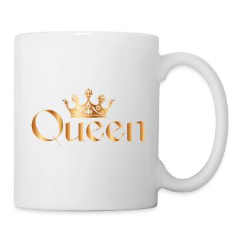 Queen - Tasse - Weiß - Rechts