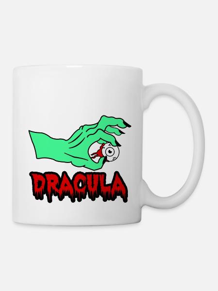 Dracula - Tasse - Weiß