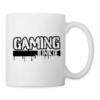 Gaming Junkie - Tasse - Weiß - Rechts
