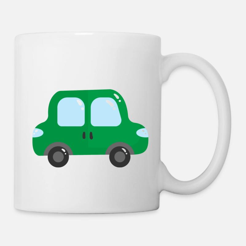 Voiture - Mug blanc - blanc