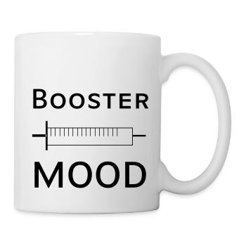 spritze booster mood - Tasse - Weiß - Rechts