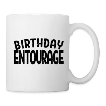 Birthday Entourage Matching Group Birthday Party - Mug - white - Right