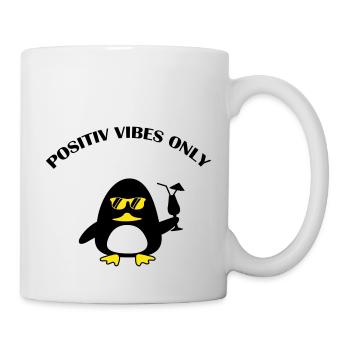Beach Duck - Tasse - Weiß - Rechts