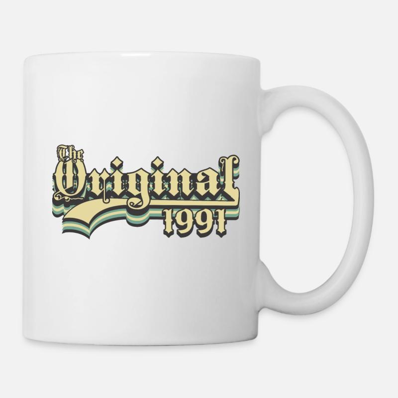 Né en 1991 - Mug blanc - blanc