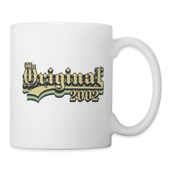 Born in 2002 the original - Mug - white - Right
