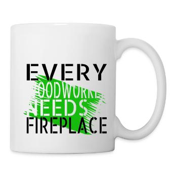 drôle de menuiserie papadesign abatteur d’arbres geek - Mug blanc - blanc - Droite