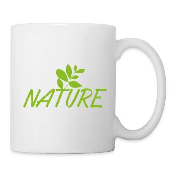 Nature - Mug blanc - blanc - Droite