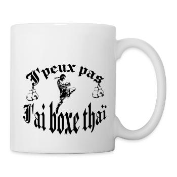 boxe thaï - Mug blanc - blanc - Droite