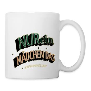 doggie humor lieblingshund bluthund tier geschenk - Tasse - Weiß - Rechts