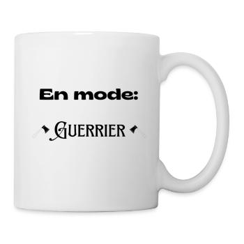 En mode guerrier - Mug blanc - blanc - Droite