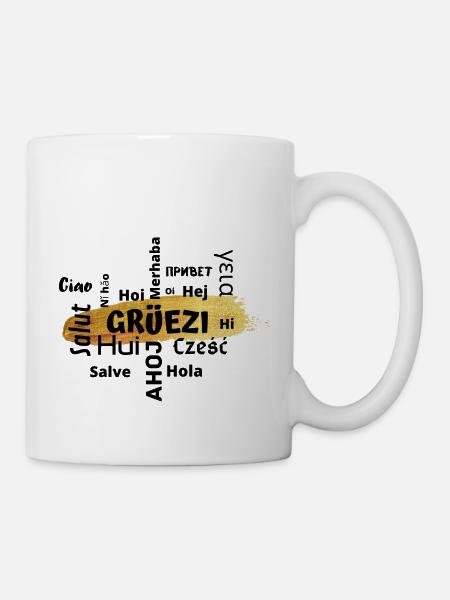 Grüezi 2 - Tasse - Weiß