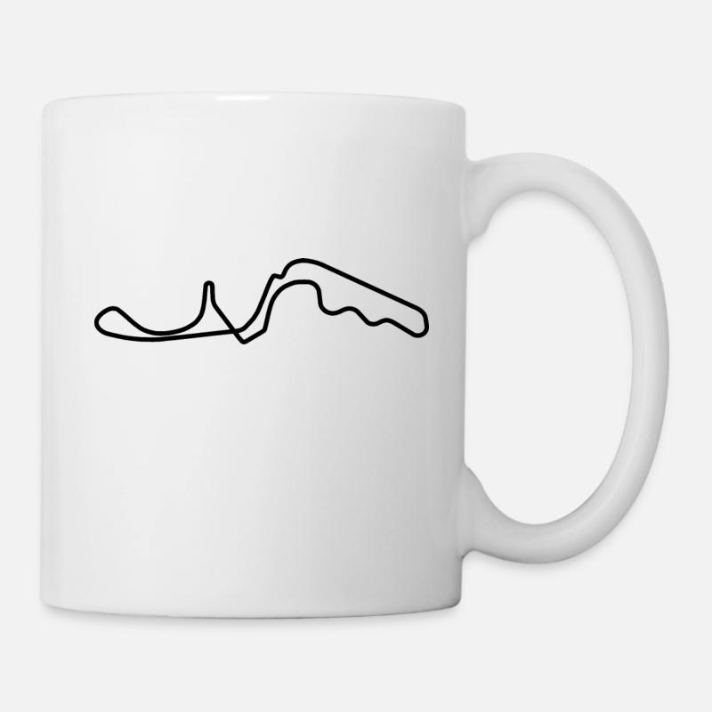 Japan Race Track - Mug - white