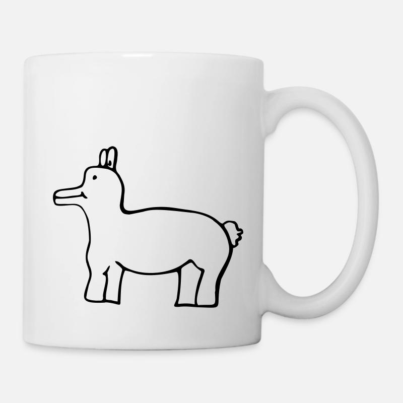 Schnabelbär - Tasse - Weiß