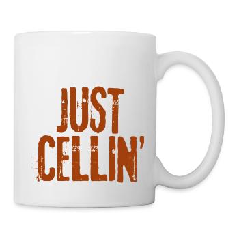 Juste Cellin' 3 - Mug blanc - blanc - Droite