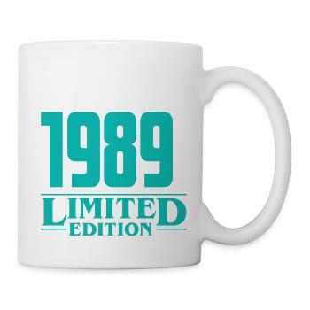 1989 Limited Edition Birthday Design - Mug - white - Right