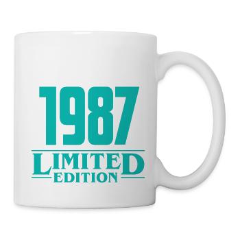1987 Limited Edition Birthday Design - Mug - white - Right
