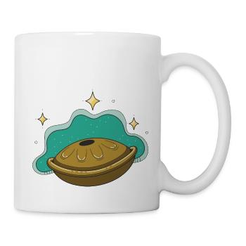 Handpan Music Instrument Gift - Mug - white - Right