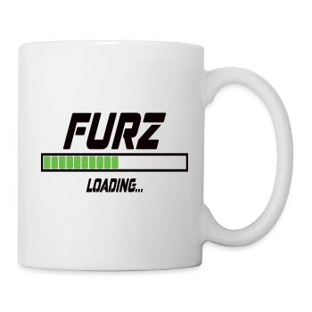 Furz Loading... - Tasse - Weiß - Rechts