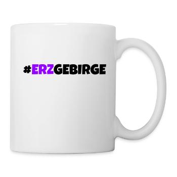 Erzgebirge meine Heimat - Tasse - Weiß - Rechts