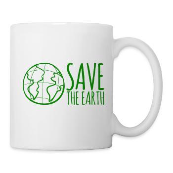 Save The Earth - Mug - white - Right