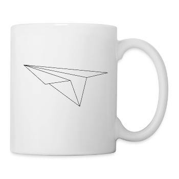 PaperPlane - Tasse - Weiß - Rechts