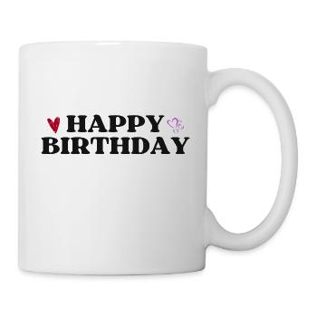 Happy Birthday - Mug - white - Right