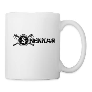Snekkar transparent noir - Mug blanc - blanc - Droite