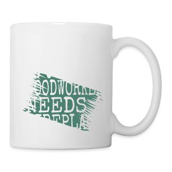 cutter charpentier drôle tshirts drôle citation - Mug blanc - blanc - Droite