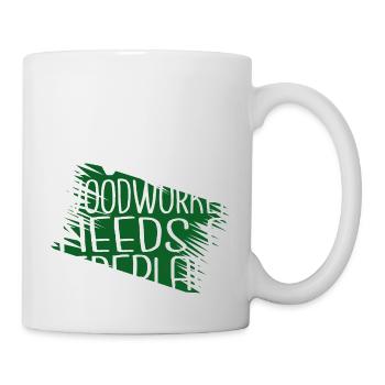 john carpenter tshirts love best - Tasse - Weiß - Rechts