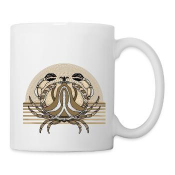 Krebs - Tasse - Weiß - Rechts