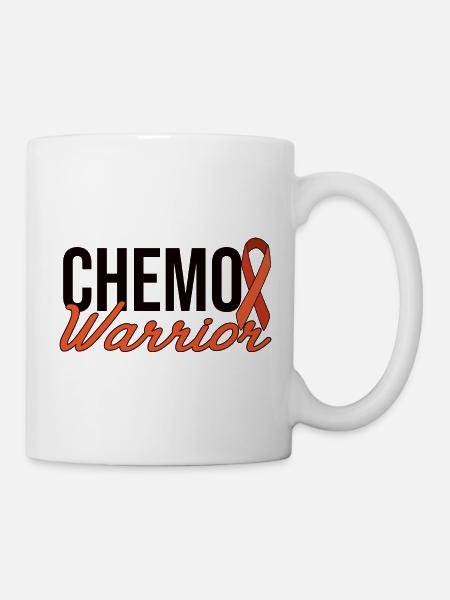 Chemo Warrior - Arc Orange - Mug blanc - blanc