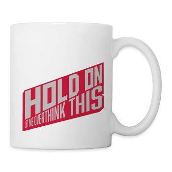 Permettez-moi d’exagérer - Mug blanc - blanc - Droite