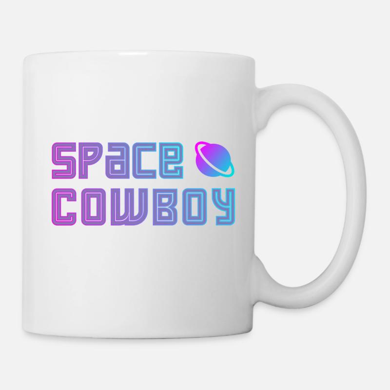 Space Cowboy - Mug - white