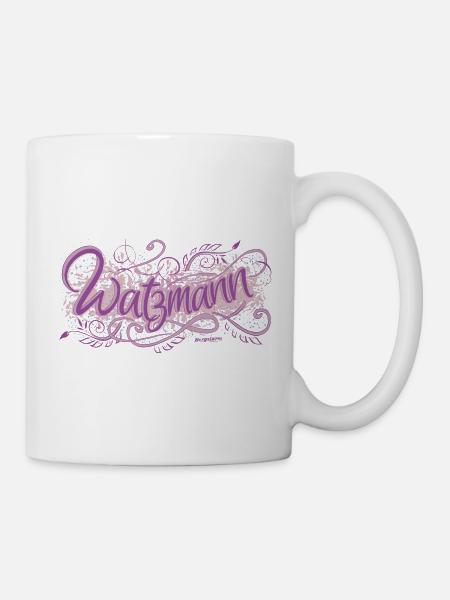 Watzmann - Tasse - Weiß