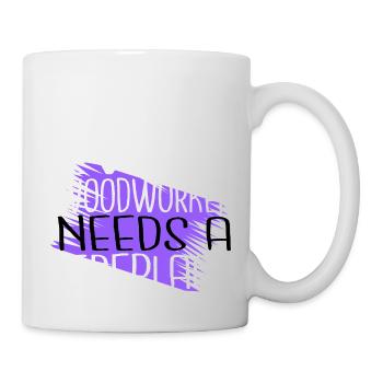 sabrina charpentier tshirts abatteur d’arbres - Mug blanc - blanc - Droite